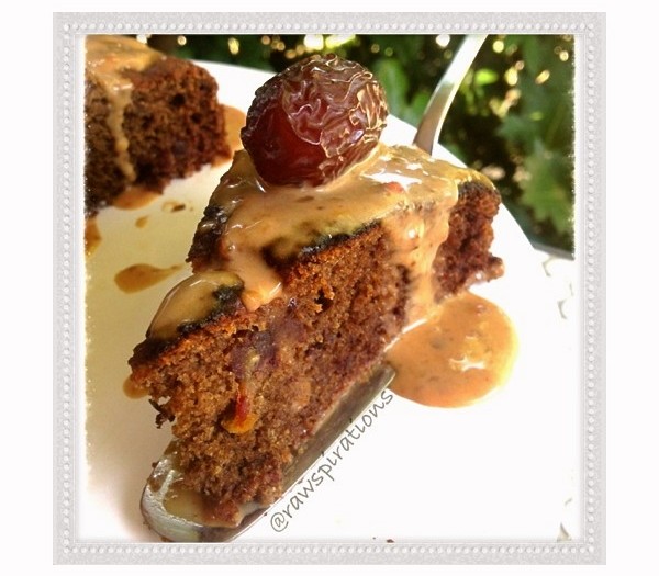 Rawspirations Healthy Sticky date pudding